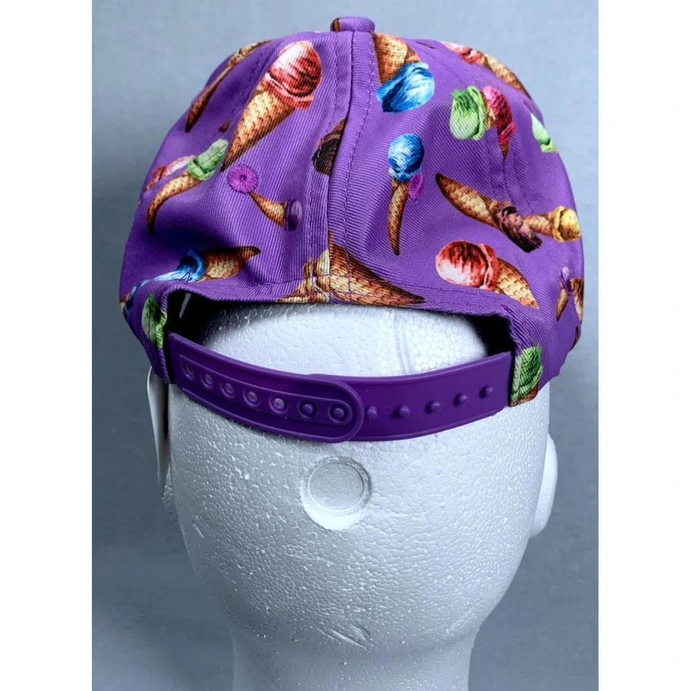 NEW Ice Cream Hat Waffle Brim Youth Snapback Trucker Cap NWT